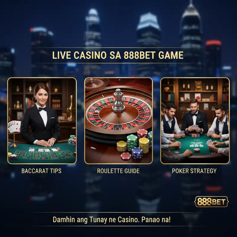 888bet game Live Casino Banner