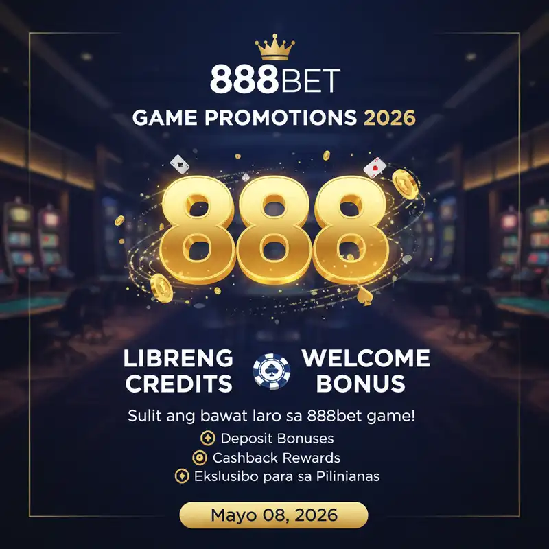 888bet Game Promotions 2026 Banner